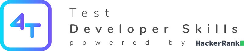 4T Developer Skills powered by HackerRank